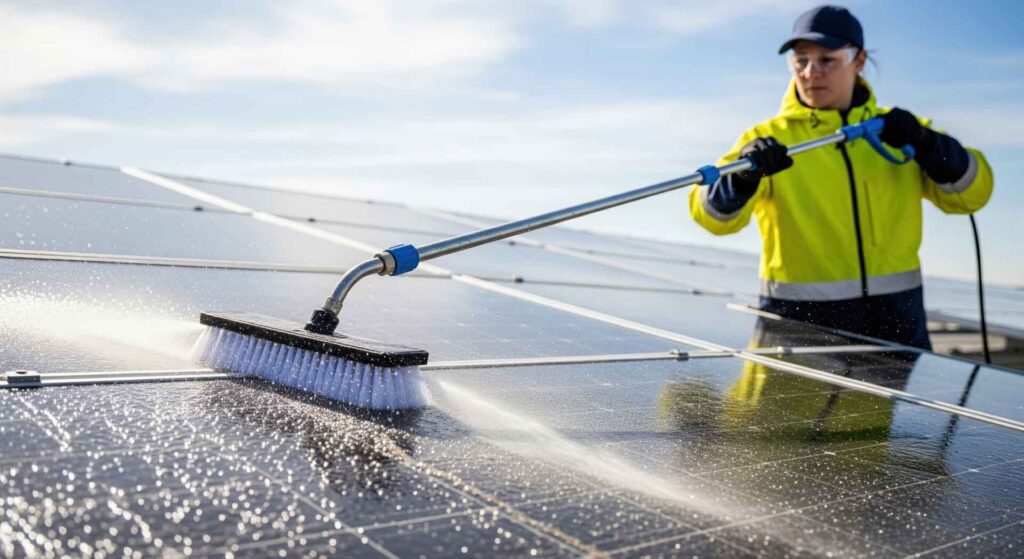 Solar Panel Cleaning Service Sacramento